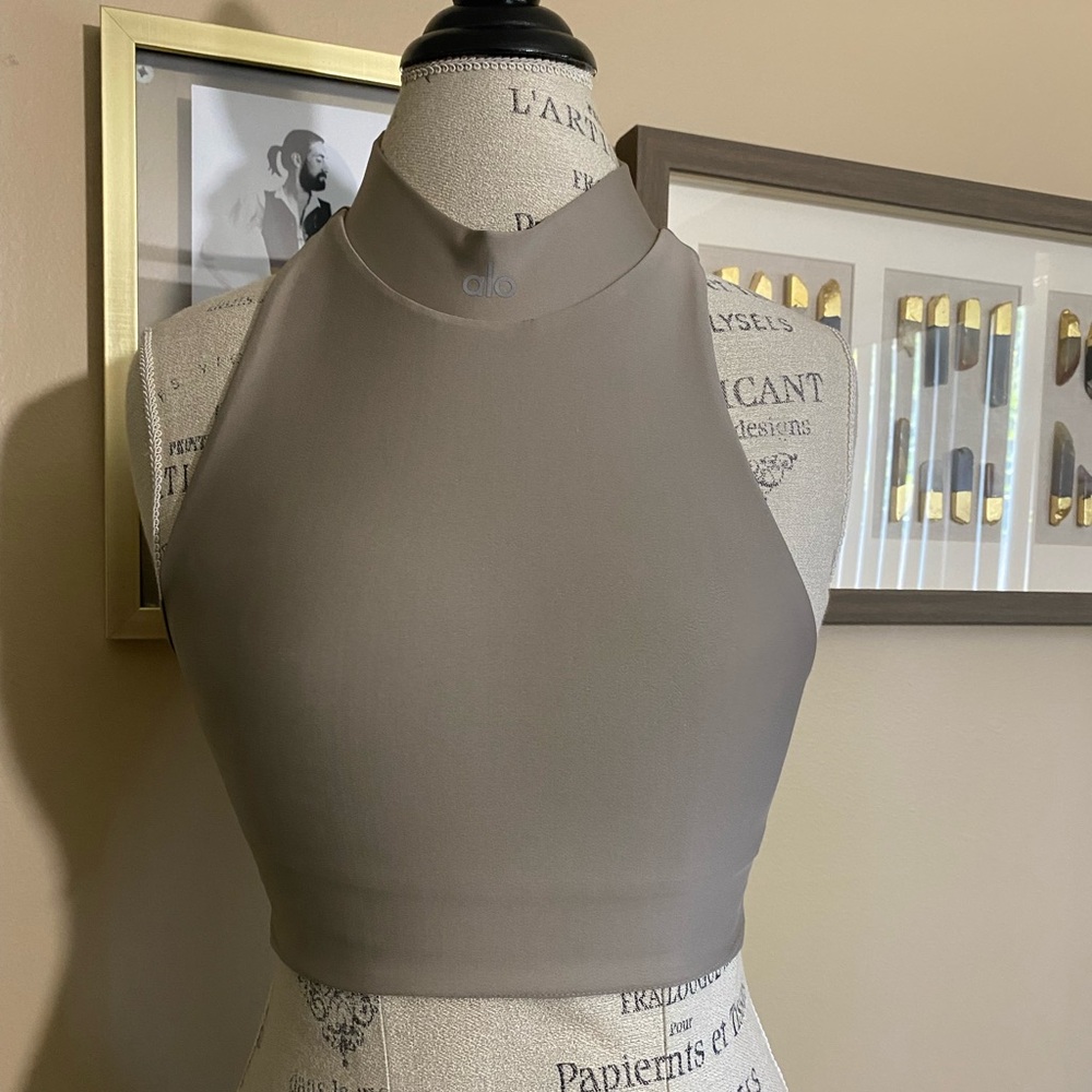 NWOT Alo Airlift Fuse Bra in Gravelstone